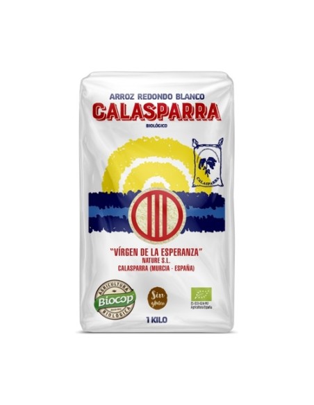 Arroz Envase Plástico Blanco 1 kg Calasparra
