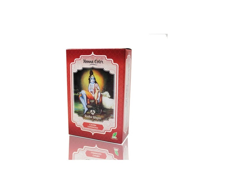 Henna Caoba Luminoso en Polvo 100 g de polvo (Caoba) Radhe Shyam