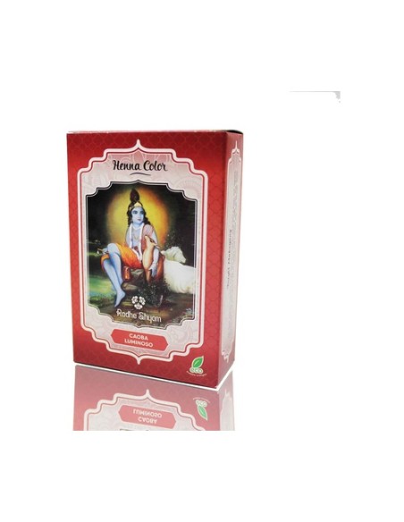 Henna Caoba Luminoso en Polvo 100 g de polvo (Caoba) Radhe Shyam
