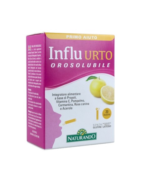 Influ urto orosolubile defensas y tracto respiratorio 20 sobres Naturando