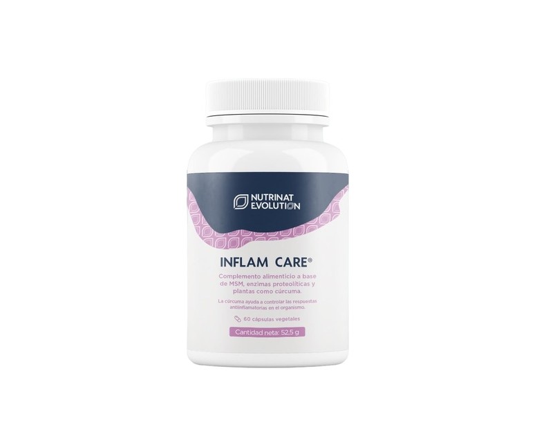 Inflam care apoyo musculoesquelético 60 cápsulas vegetales Nutrinat Evolution