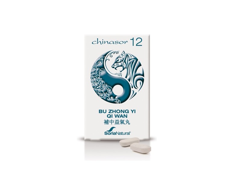 Chinasor 12 Bu Zhong Yi Qi Wan 30 comprimidos Soria Natural