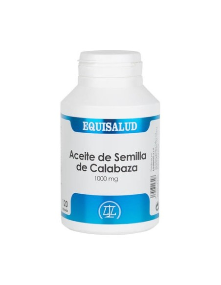 Aceite de Semillas de Calabaza 120 cápsulas Equisalud