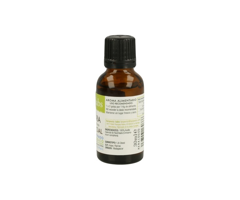 Aceite Esencial de Ravintsara Bio 30 ml de aceite esencial Terpenic