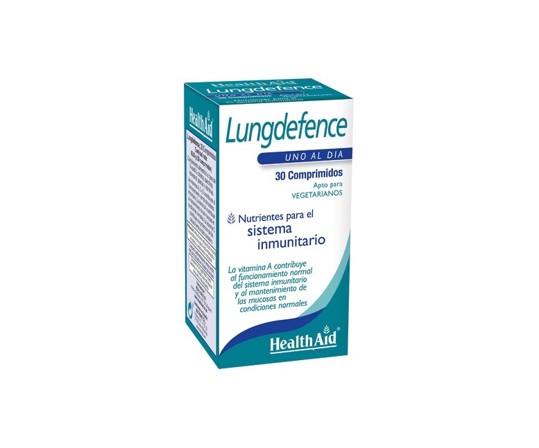 Lungdefence 30 comprimidos Health aid