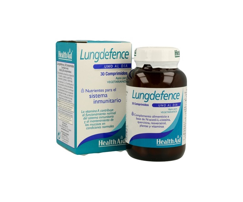 Lungdefence 30 comprimidos Health aid