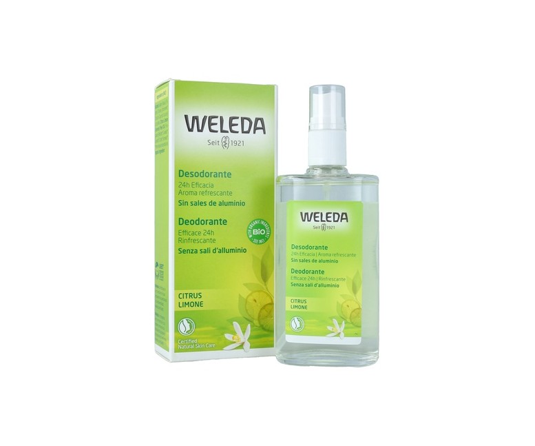 Desodorante spray citrus 100 ml (Limón) Weleda