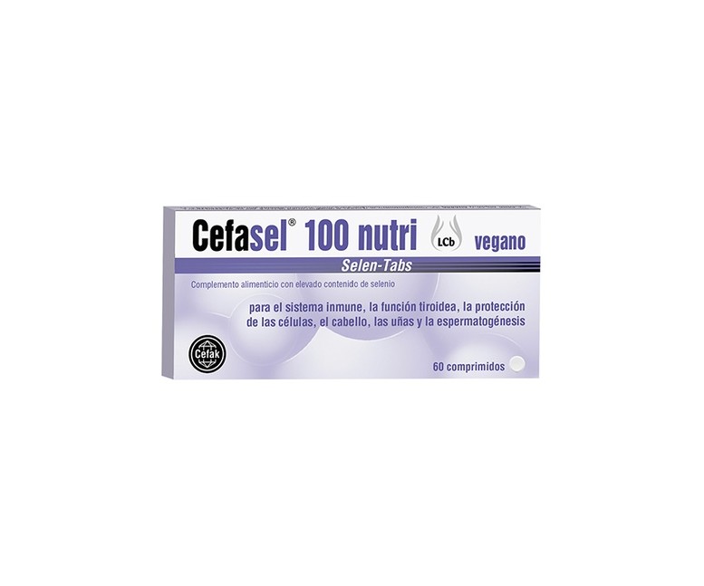 Cefasel 100 Nutri 60 comprimidos Cefak