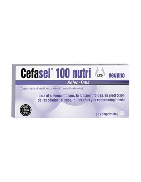 Cefasel 100 Nutri 60 comprimidos Cefak