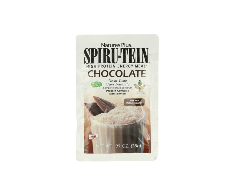 Spiru-Tein Chocolate 28 g Natures Plus