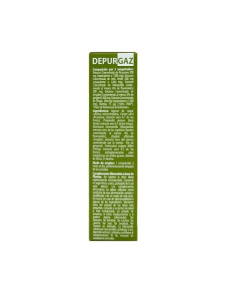 Depurgaz flatulencia 30 comprimidos Dietmed
