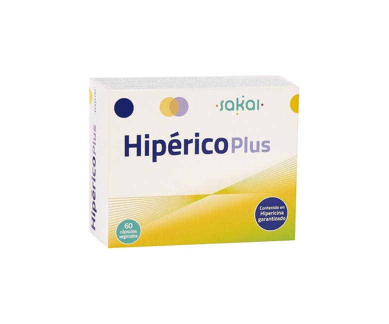 Hipérico Plus 60 cápsulas Sakai