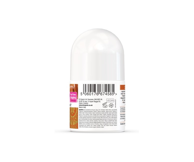 Desodorante Aceite Argán Marroquí Organico 50 ml Dr. Organic