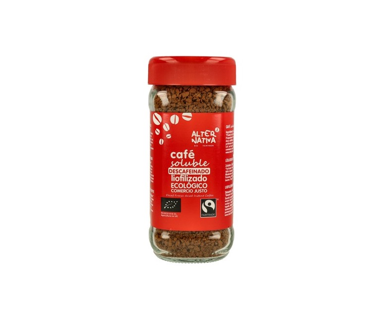 Café Soluble Descafeinado Liofilizado 100 g Alternativa3