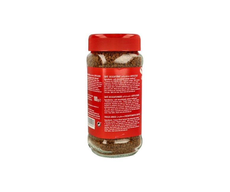 Café Soluble Descafeinado Liofilizado 100 g Alternativa3