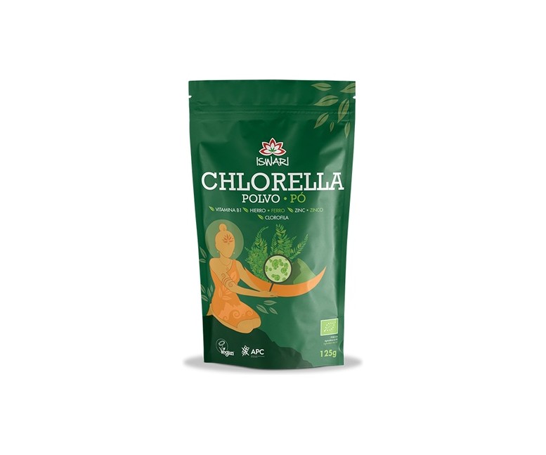Clorela bio 125 g de polvo Iswari
