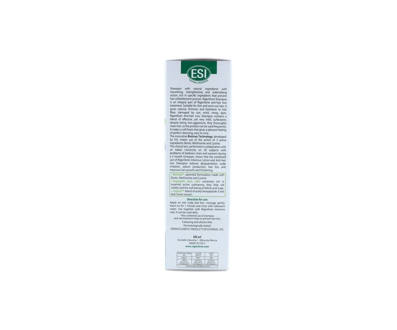 Rigenforte champu anticaída 250 ml (Menta) ESI