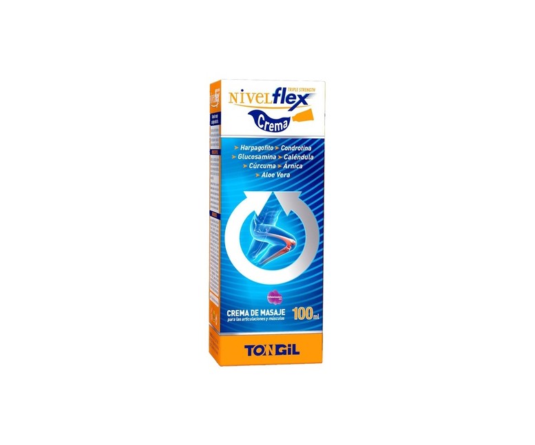 Crema nivelflex para articulaciones y músculos 100 ml de crema Tongil