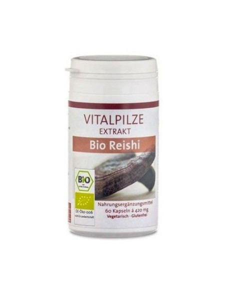 Reishi Bio 60 cápsulas Pilze Wohlrab