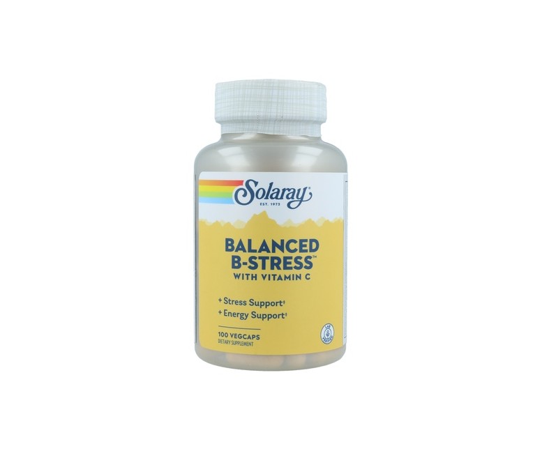 Nutritionally Balanced B-Stress 100 cápsulas Solaray