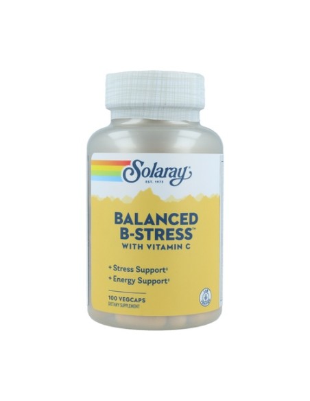 Nutritionally Balanced B-Stress 100 cápsulas Solaray