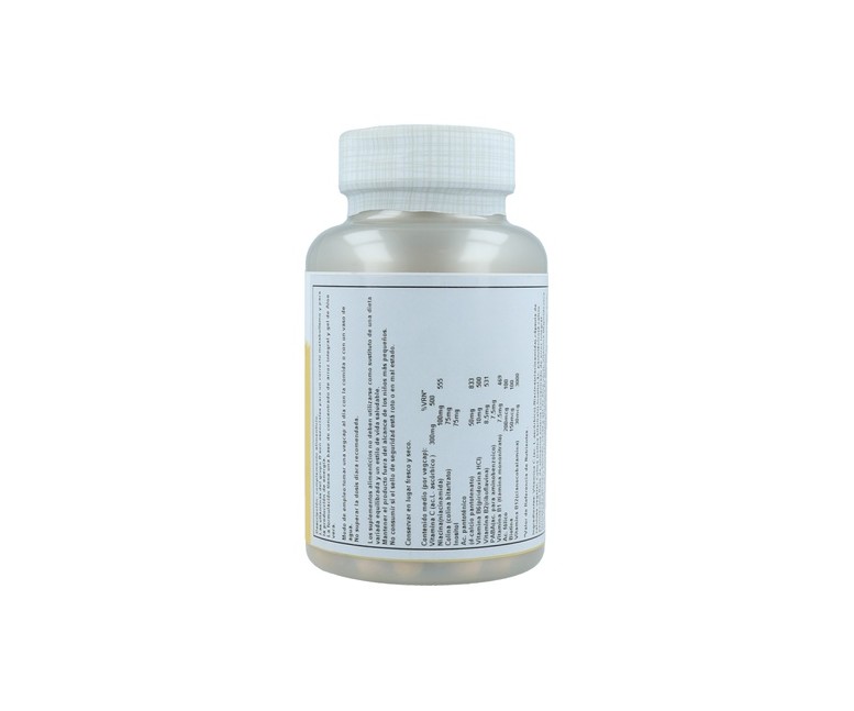 Nutritionally Balanced B-Stress 100 cápsulas Solaray