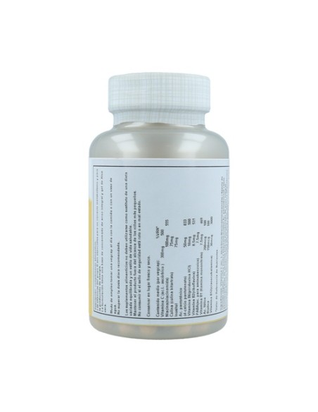 Nutritionally Balanced B-Stress 100 cápsulas Solaray