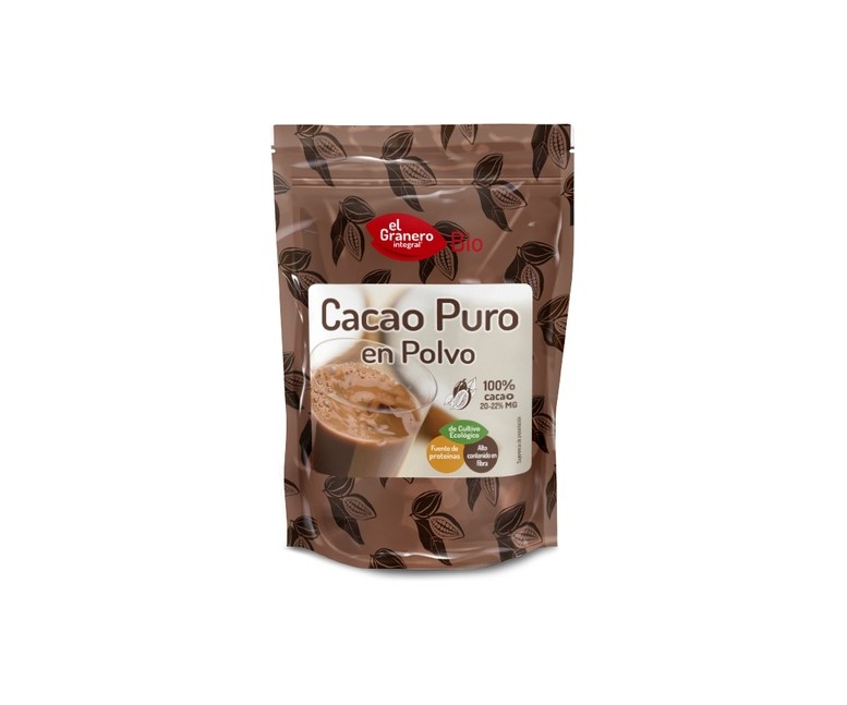 Cacao en polvo Bio 250 g El Granero Integral