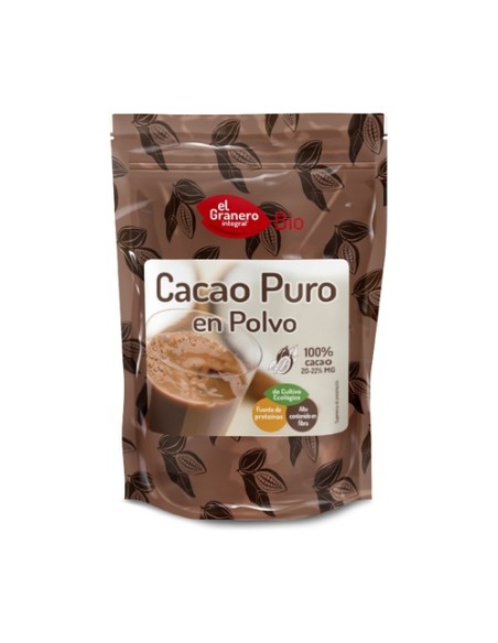 Cacao en polvo Bio 250 g El Granero Integral