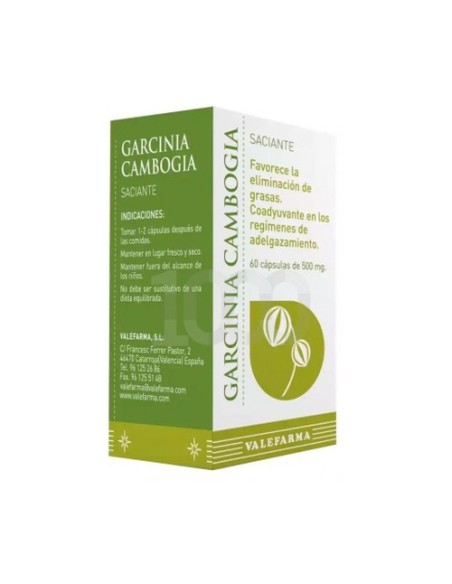 Garcinia Cambogia 60 cápsulas Vaminter
