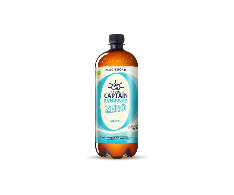 Kombucha zero original Bio 1 L Captain Kombucha