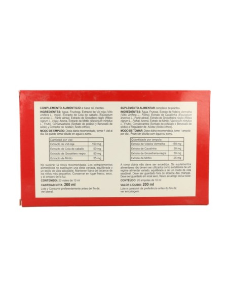 Vid Roja Plus 20 viales Integralia