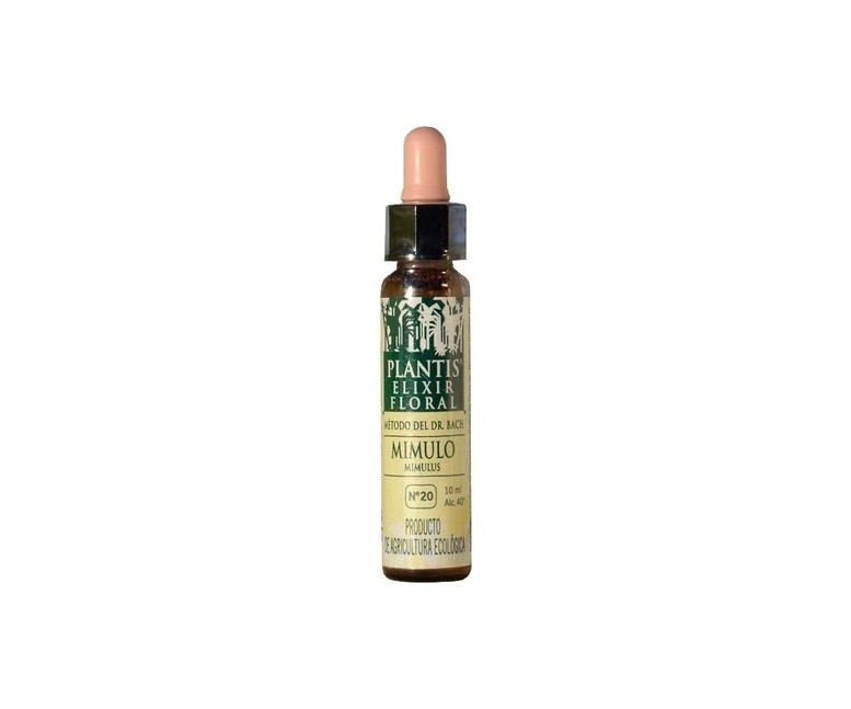 Flores De Bach Mimulo-20 Elixir Floral Eco 10 ml de elixir floral Plantis