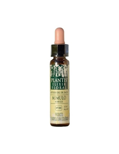 Flores De Bach Mimulo-20 Elixir Floral Eco 10 ml de elixir floral Plantis