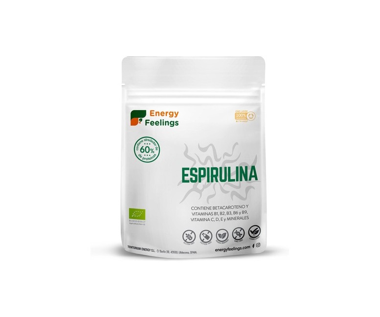 Espirulina en polvo Eco 200 g de polvo Energy Feelings