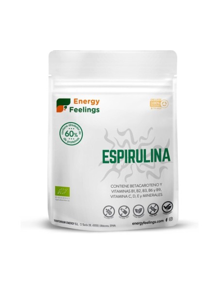 Espirulina en polvo Eco 200 g de polvo Energy Feelings