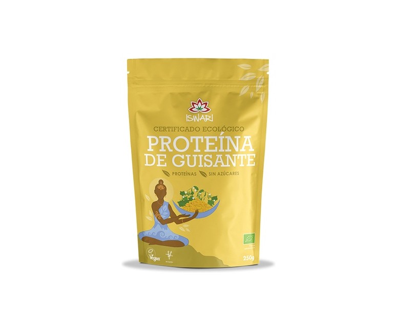 Proteína de guisante superalimento Bio 250 g de polvo Iswari