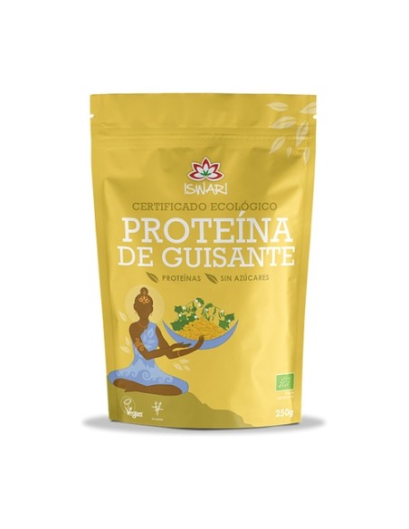 Proteína de guisante superalimento Bio 250 g de polvo Iswari