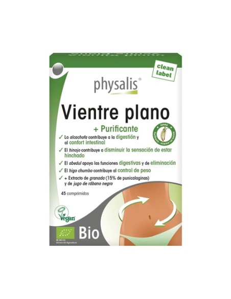 Vientre Plano Bio 45 comprimidos Physalis
