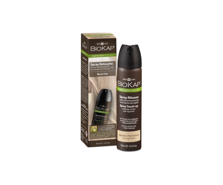 Spray retoque rubio claro 75 ml Biokap