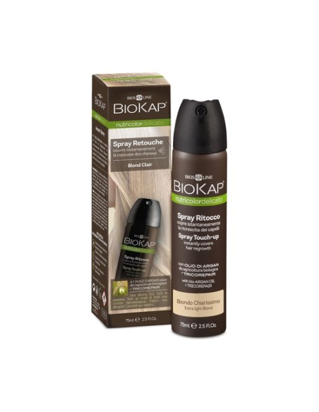 Spray retoque rubio claro 75 ml Biokap