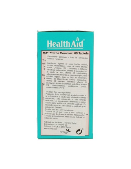 Cardo Mariano Complex 60 comprimidos Health Aid