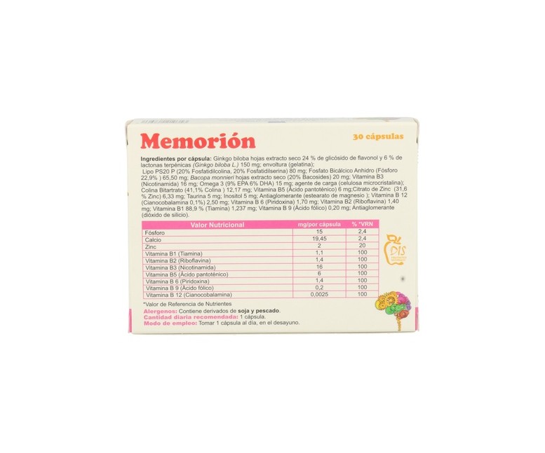 Memorión 30 cápsulas Dis