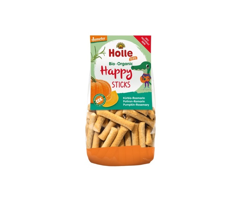 Palitos de trigo con calabaza romero 100 g Holle