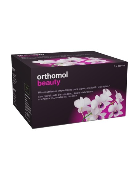 Orthomol beauty piel cabello y uñas 30 viales Orthomol