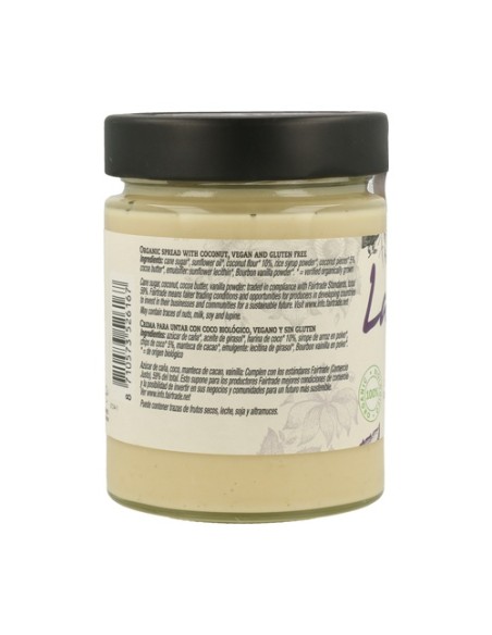Crema Blanca con Coco Vegana 270 g La Vida Vegan