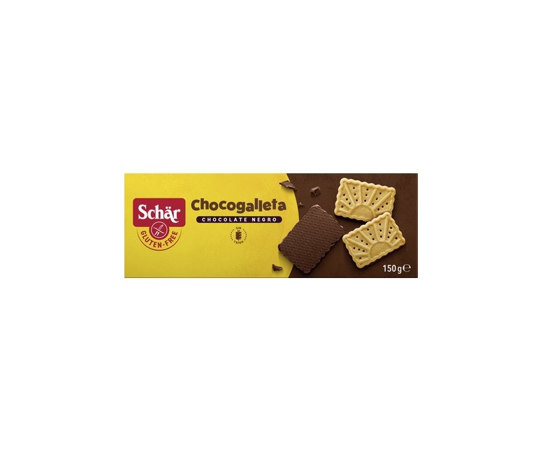 Chocogalleta sin gluten 150 g Schär