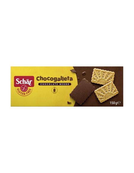 Chocogalleta sin gluten 150 g Schär