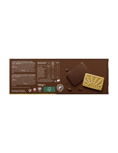 Chocogalleta sin gluten 150 g Schär