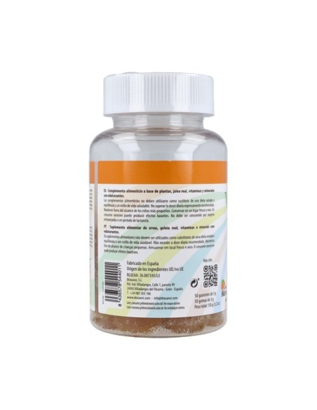Vitamolas Defensas Niños 3 años 60 gominolas (Naranja) Drasanvi